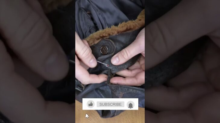 Leather Jacket repair!