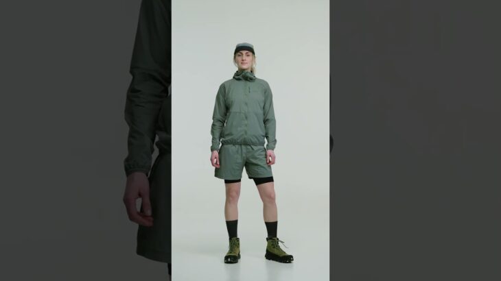 Lundhags Spring/Summer 25 | Tived Light Windbreaker jacket and shorts Womens