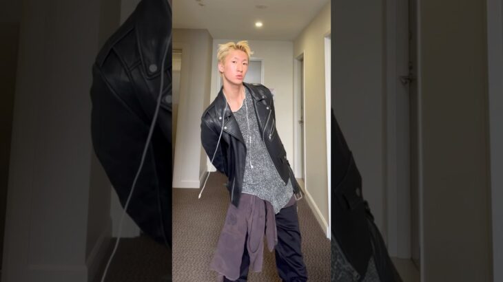 Men’s leather jacket outfit メンズレーザージャケットスタイル #メンズ服 #ootd #fashion #メンズライクコーデ #outfitideas