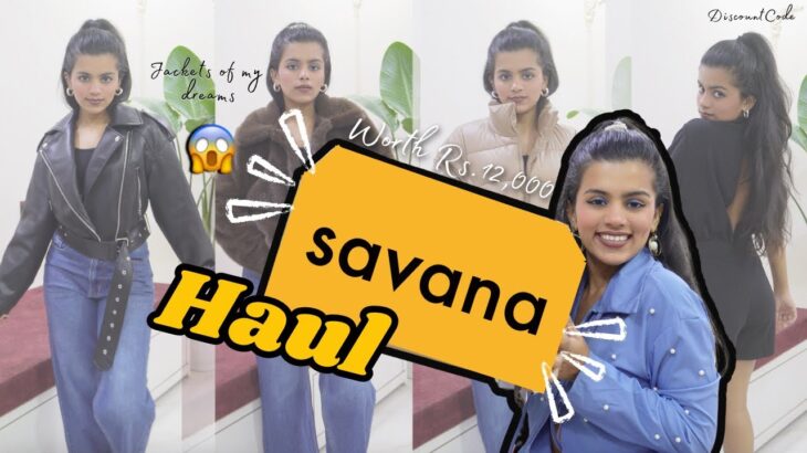 Savana Haul | Puffer Jacket, Fur Jacket, Leather Jacket from Savana under Rs.3000 | Rutuja Creates