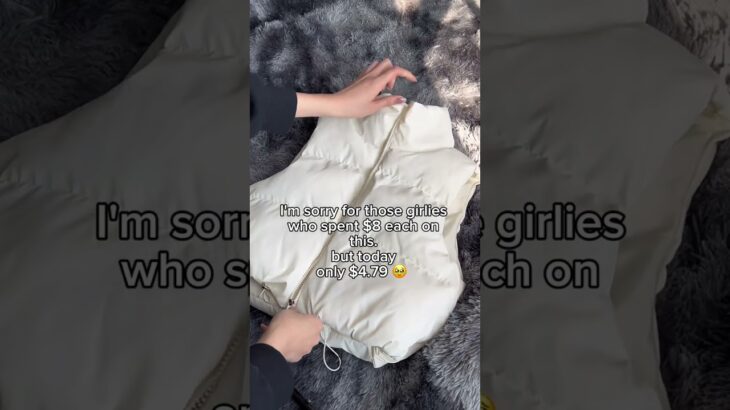 Stylish puffer jacket look #pufferjacket #fok