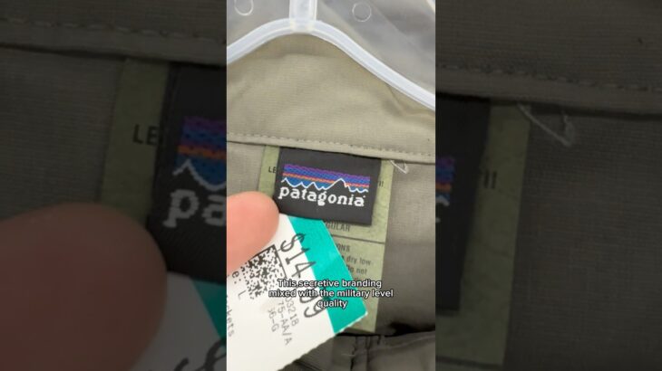 Why Is This Thrifted Military Jacket Worth So Much? 🤔💰 #patagonia #thrifting #thrift #thriftfinds