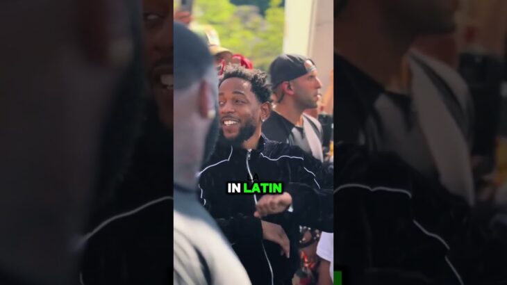 Why did Kendrick Lamar wear a LIX jacket embroidered with GLORIA during the halftime show