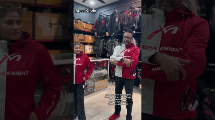 #bosskevin #bikezon88 #jb #malaysia #johor #sg #mocha #jaket #jacket #knight #ride #riding #jacket