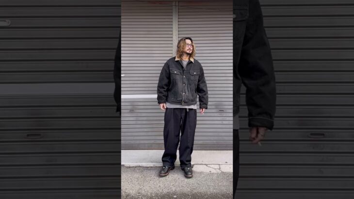 大人のデニムジャケットコーデ。#古着コーデ #古着コーデ #古着 #コーデ #コーディネート #carhartt #shots #ミリタリー #大人コーデ #tシャツ #1週間コーデ