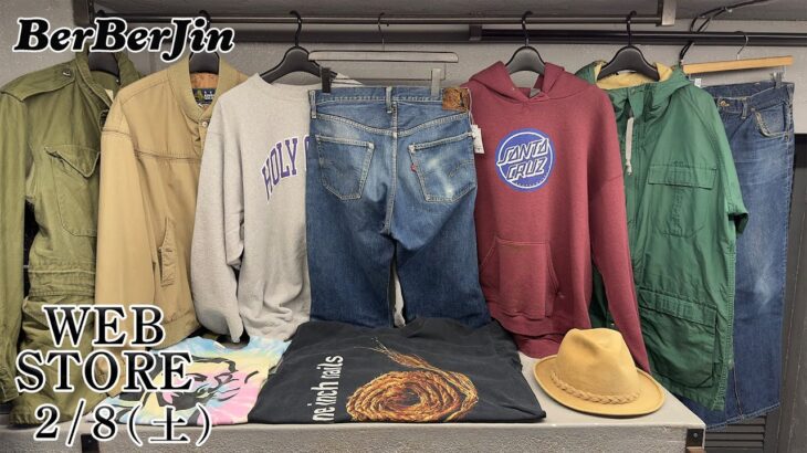 【 ベルベルジン web store！501XX M-65 101Z 101B ダービージャケット ナインインチネイルズ ZIGZAG サンタクルーズ チャンピオンリバースウィーブ】