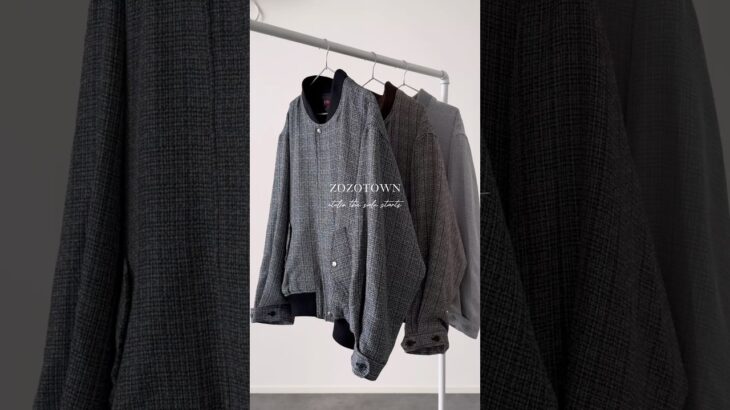 本日発売開始しました🔥   #zozotown #ツイードジャケット #ma1 #春服 #メンズファッション #zozotownで買える #etelio