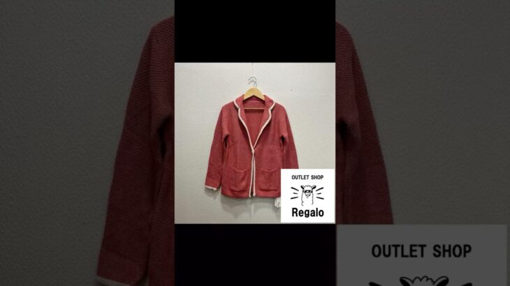 ニットジャケット ￥10,780→【74％OFF】￥2,800 @regalo1007