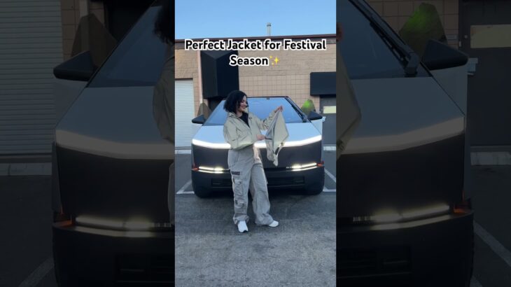 Coachella Jacket 🔥 #jacket #bag #ootd #fashion #festival #concert #bag #grwm #shop