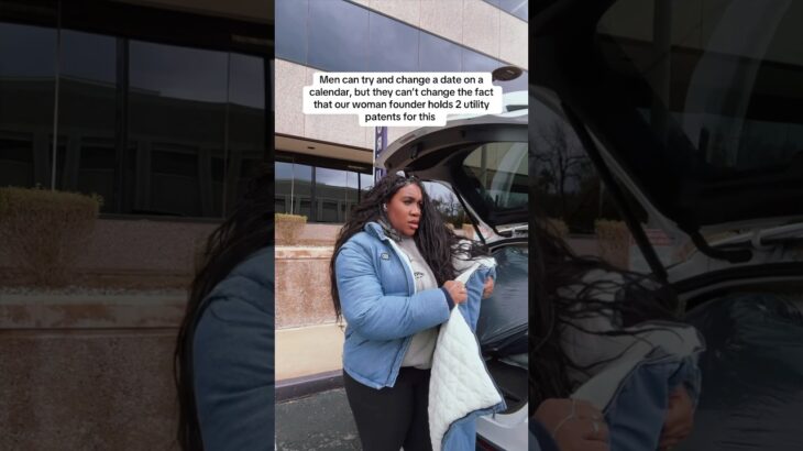 Definitely invented by a woman 🩷 #jacket #fashion #style #bag #tote #ceo #founder #smallbusiness