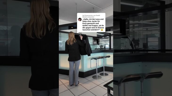 Jacke gegen G Klasse?👀