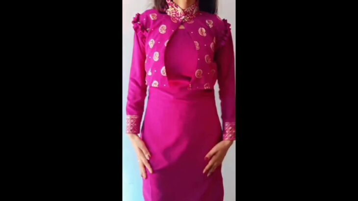 Jacket kurti design / new Kurti design #grwm #jacketkurti #fashion #shortvideo #shorts