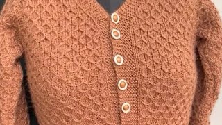 Ladies gents aur bacchon ke liye cardigan jacket ka beautiful design by creativity lovers