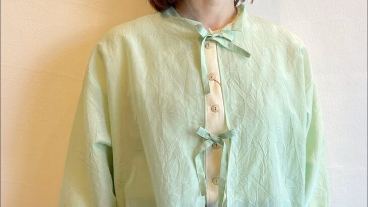 MEYAME / コットンシルクブラウスジャケット