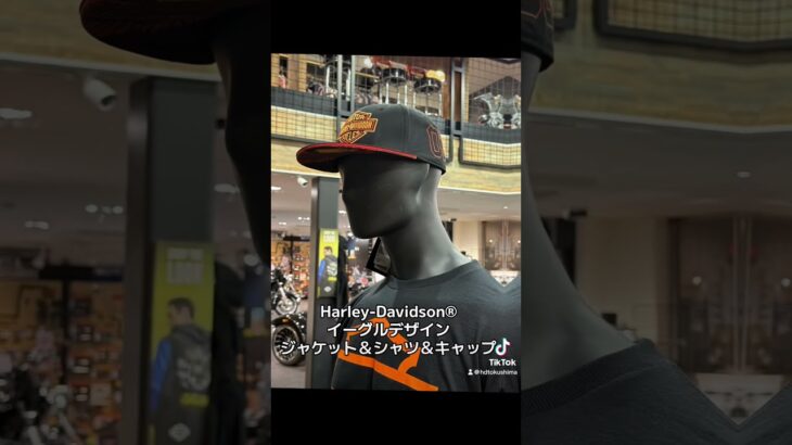 ハーレーイーグルデザインのNEWアパレル入荷しました！　#ハーレージャケット　#ハーレーシャツ　#ハーレーキャップ　#ハーレーダビッドソン徳島