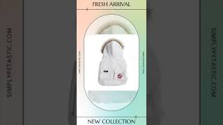 Winter Pet Jacket for Teddy Hoodie Cat Dog Coat