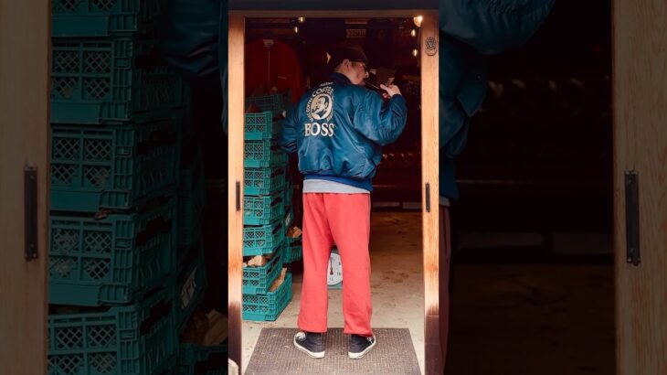 a BOSS jacket outfit / ボスジャンコーディネート #ootd