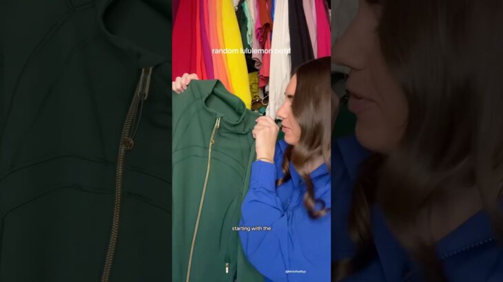 starting with the everglade green define jacket 💚 #hintofnattyp #lululemon #lululemoncreator