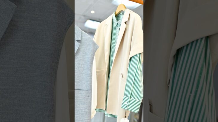 仕事で活躍！ベスト型ジャケット