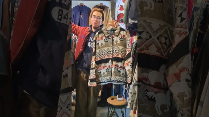 馬柄ゴブラン織りジャケット　1分商品紹介