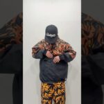 【2025.4.17】CHALLEGER / PACKABLE FIRE ANORAK -Orange×Black-