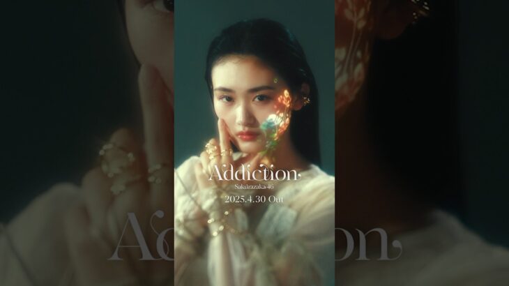 2nd Album“Addiction” Jacket Artwork teaser Ten Yamasaki #櫻坂46_Addiction #Sakurazaka46 #山﨑天