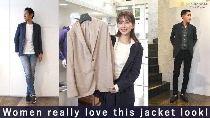 ジャケットだけで好印象♪女子ウケ3段階コーデを発表！Press Room 91