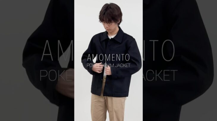 AMOMENTO [Pocket Denim Jacket]