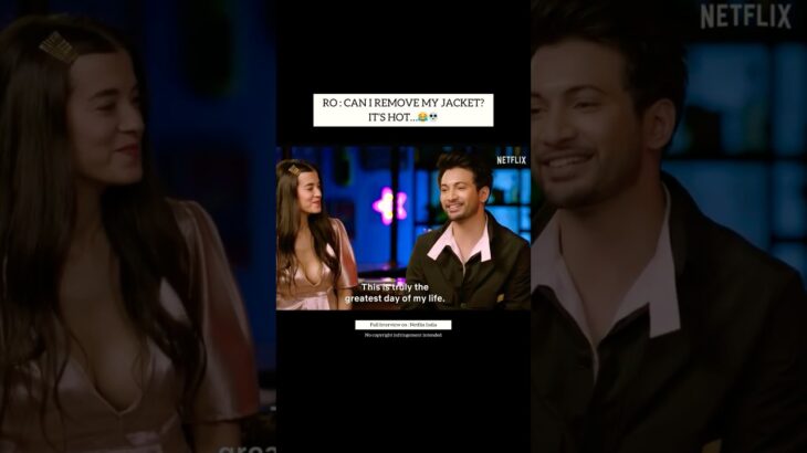 Can I Take Off My Jacket? Rohit After THAT Flirt!😏🔥#rohitsaraf #mismatched #radhikamadan #sabaazad