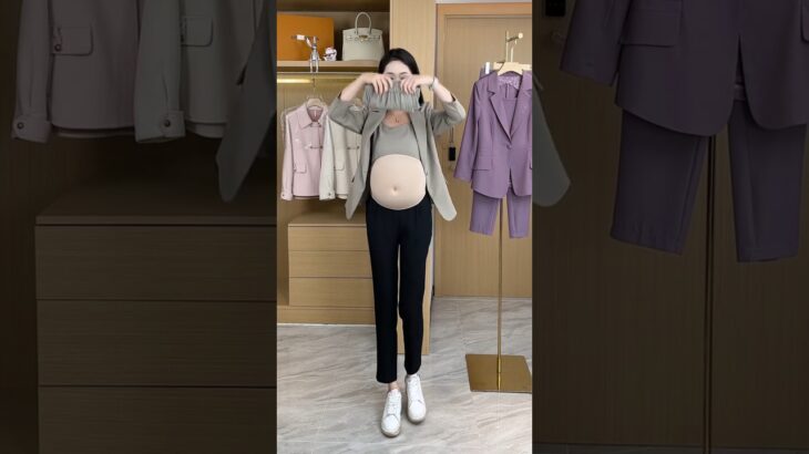 #Casual wear is simple and elegant #Fashionable temperament and age-reducing jacket