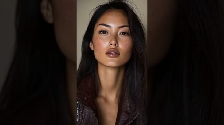 Chic Leather Jacket Style Highlight #fashion #leatherjacket #edgystyle