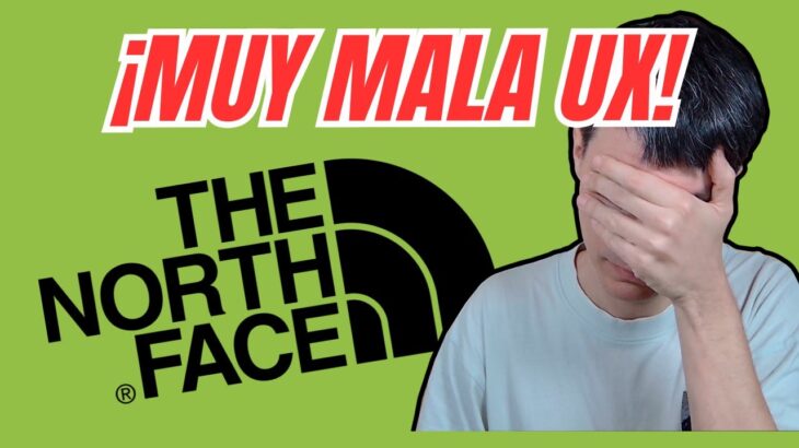 ¿Demasiadas Opciones? El Menú de The North Face Está Rompiendo la UX de su tienda online