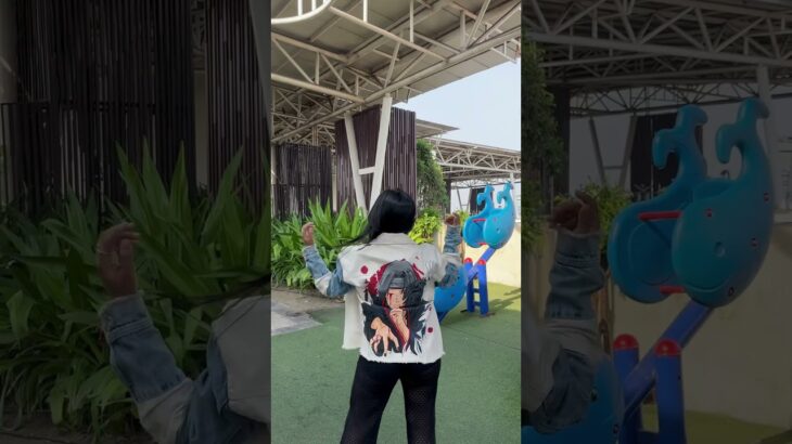 Finally completed another custom jacket #shorts #vlog #animeeart #artist