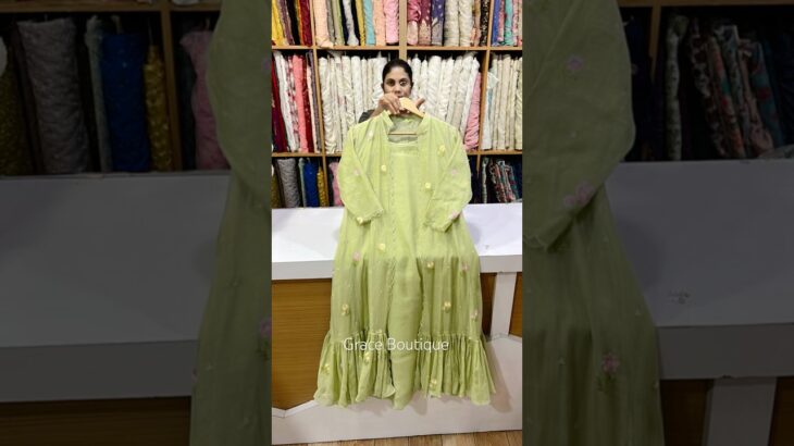 Grace Boutique | Jacket Style | Chanderi Fabric
