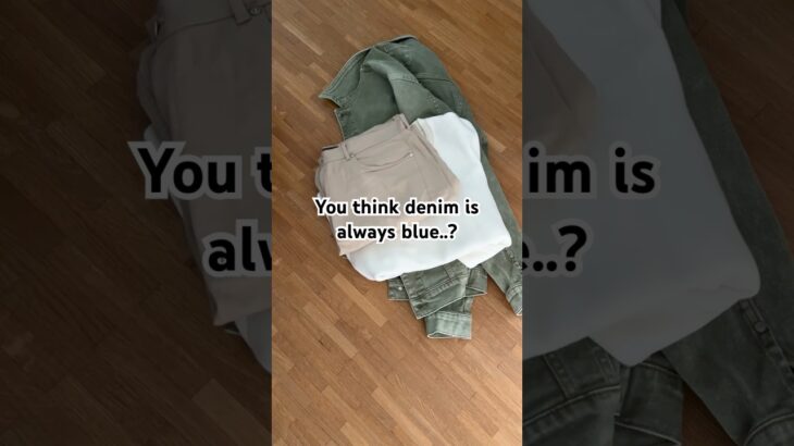 Green denim jacket #denimjackets #greenjacket