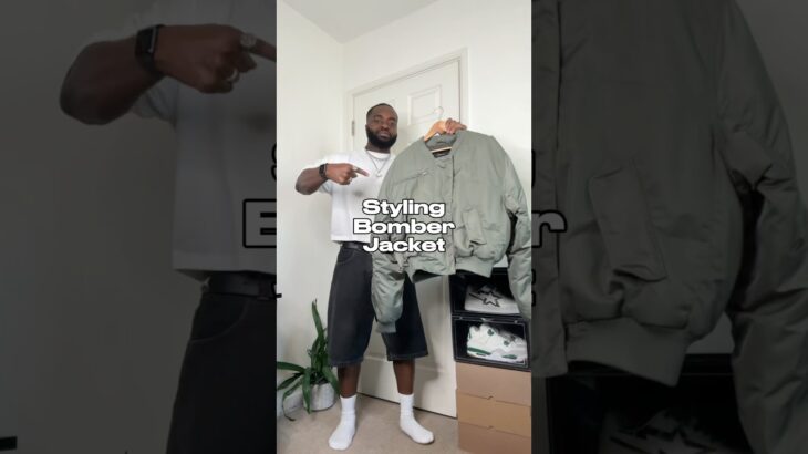 How To Style A Bomber Jacket #bomberjacket #jacket #streetwearfashion #streetwearinspo