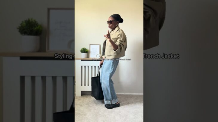 How to Style the Viral M&S Pure Cotton Utility Trucker Jacket | 4 Outfit Ideas #fashioninspo