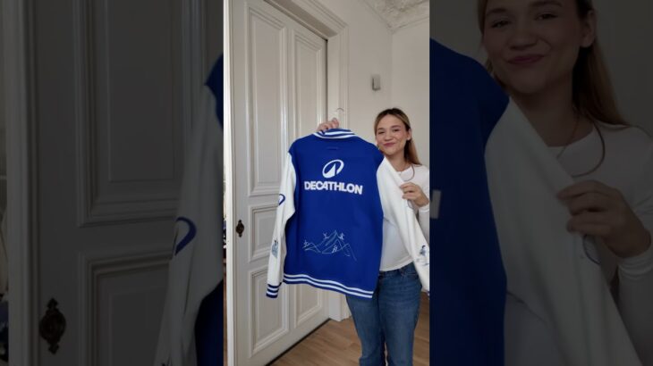 Ich habe eine Jacke für Decathlon gemacht 😇