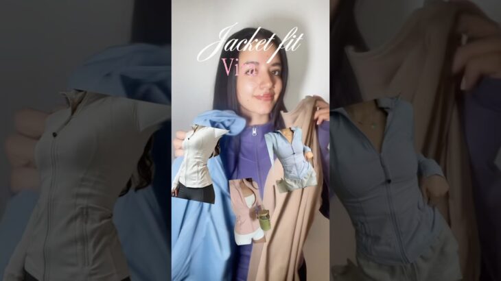 Jacket fit ❤️ #jacket #fitness #pilates