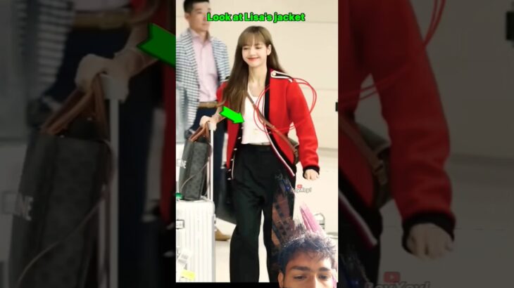 Look at lisa Jacket 👀 #bts #blackpink #roselisa #kpop #twice #rose #4kstatus