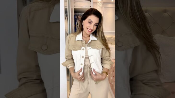 Look confortável com jaqueta  LOVITO envio nacional. #look #jaqueta #lovito #shopee #moda #estilo