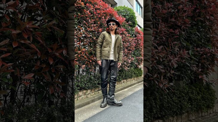 ファインクリークのオールレザーN-1デッキジャケット！！