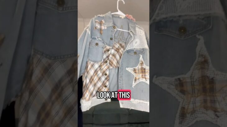 Patchwork Jacket Try On