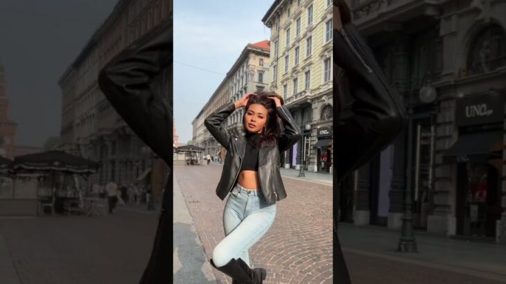 Rebel in Style – Black Asymmetrical Leather Jacket for Women!