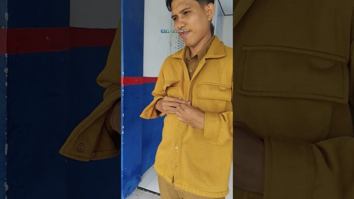 SHACKET JAKET PRIA MODEL KOREA #SHACKETJAKET #ViralShorts #TrendingShorts #YouTubeShorts