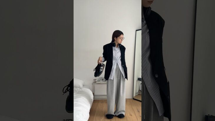 Spring outfit #ファッション #fashion #シャツ #ジャケット #スウェット #春コーデ #春服 #outfitideas #ootd #大人カジュアル #lavishgate