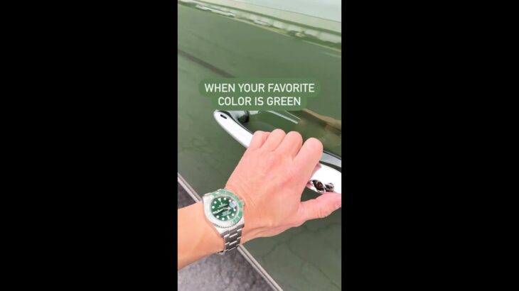 💚 Would you wear a green jacket? ⛳️ Mallard Green + Worn Glove tradition 😁