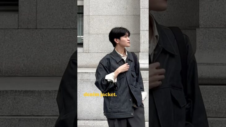 いつかのカフェコーデ。春のデニムジャケットスタイル。#fashion #ootd #今日のカフェコーデ