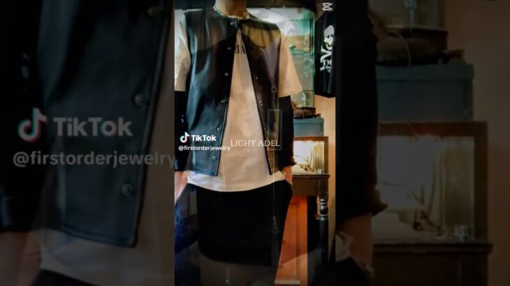 #firstorderjewelry #leather #leatherfashion #motorcycle #biker #ライダースジャケット #レザージャケット #革ジャン #革命