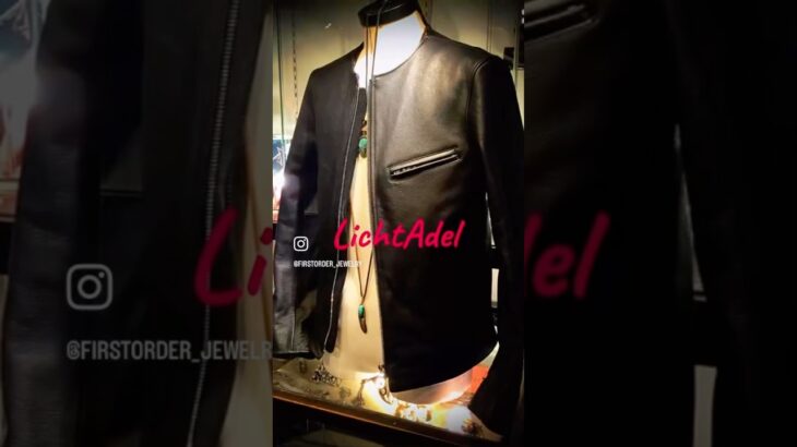 #firstorderjewelry #leather #leatherfashion #motorcycle #touring #ライダースジャケット #レザージャケット #革ジャン #革命